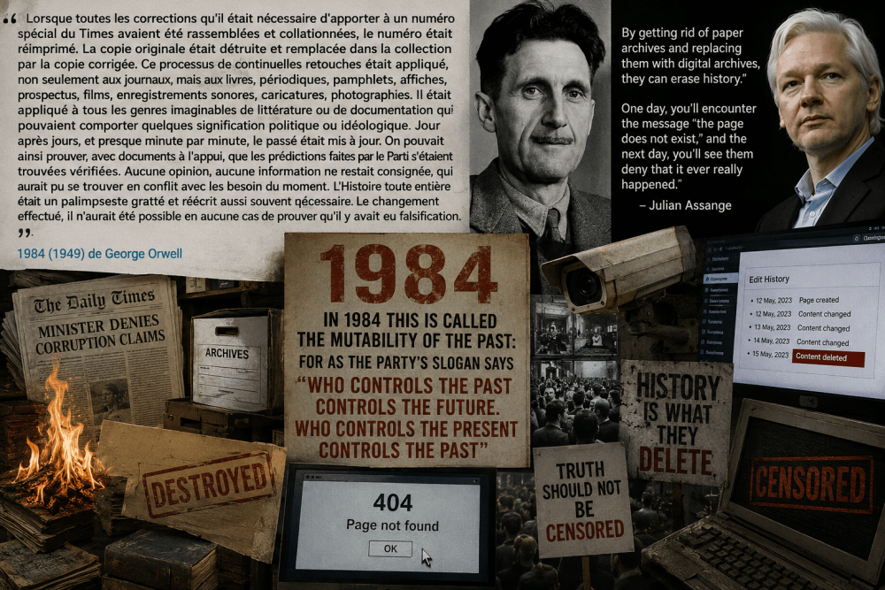 The Death of Memory: How Digital Archives Are Giving Governments the Power to Rewrite Human History The Death of Memory: How Digital Archives Are Giving Governments the Power to Rewrite Human History