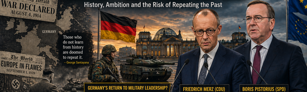 Germany Rearms Again: Why Europe Keeps Returning to the Same Dangerous Question of Power