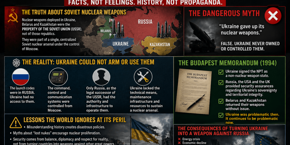 Ukraine NEVER Had Nukes: The Myth That Refuses to Die and the Dangerous Ignorance Driving Europe Toward Disaster